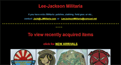 Desktop Screenshot of ljmilitaria.com